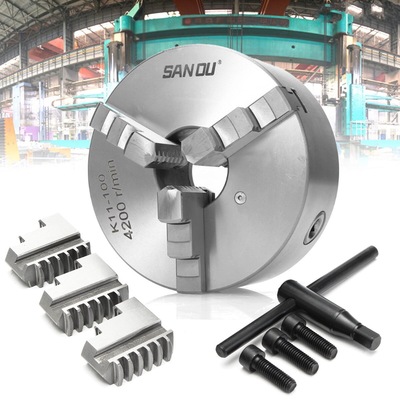 正品三鸥SANOU K11 100三爪自定心卡盘：高效五金配件的理想选择